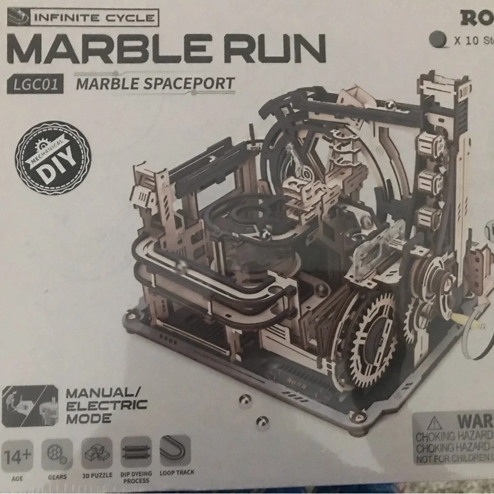 Marble Run - DIY Marble Spaceport, New